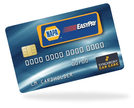 NAPA Synchrony Card